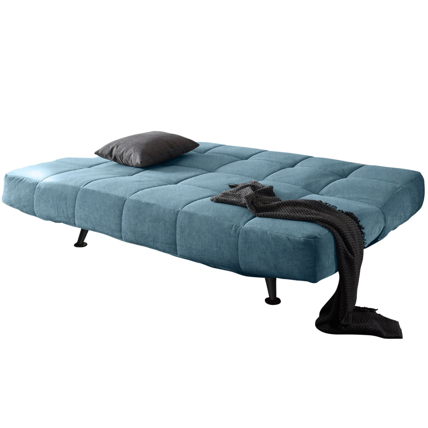 Schlafsofa - denim - mit Staukasten 3 Schlafsofa - denim - mit Staukasten – Bild 3
