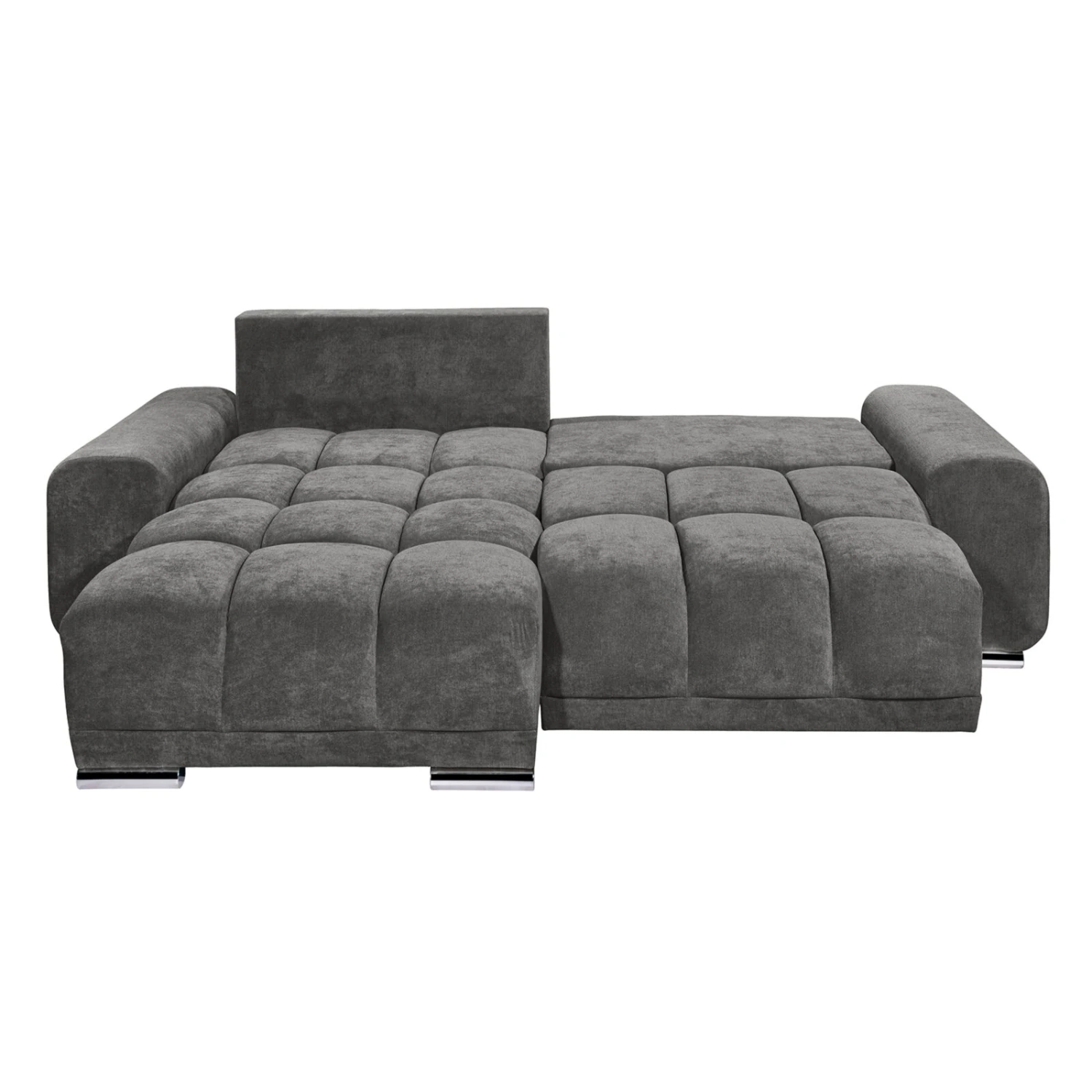 Ecksofa - stone - beidseitig montierbar - Staukasten und Liegefunktion 2 Ecksofa - stone - beidseitig montierbar - Staukasten und Liegefunktion – Bild 2