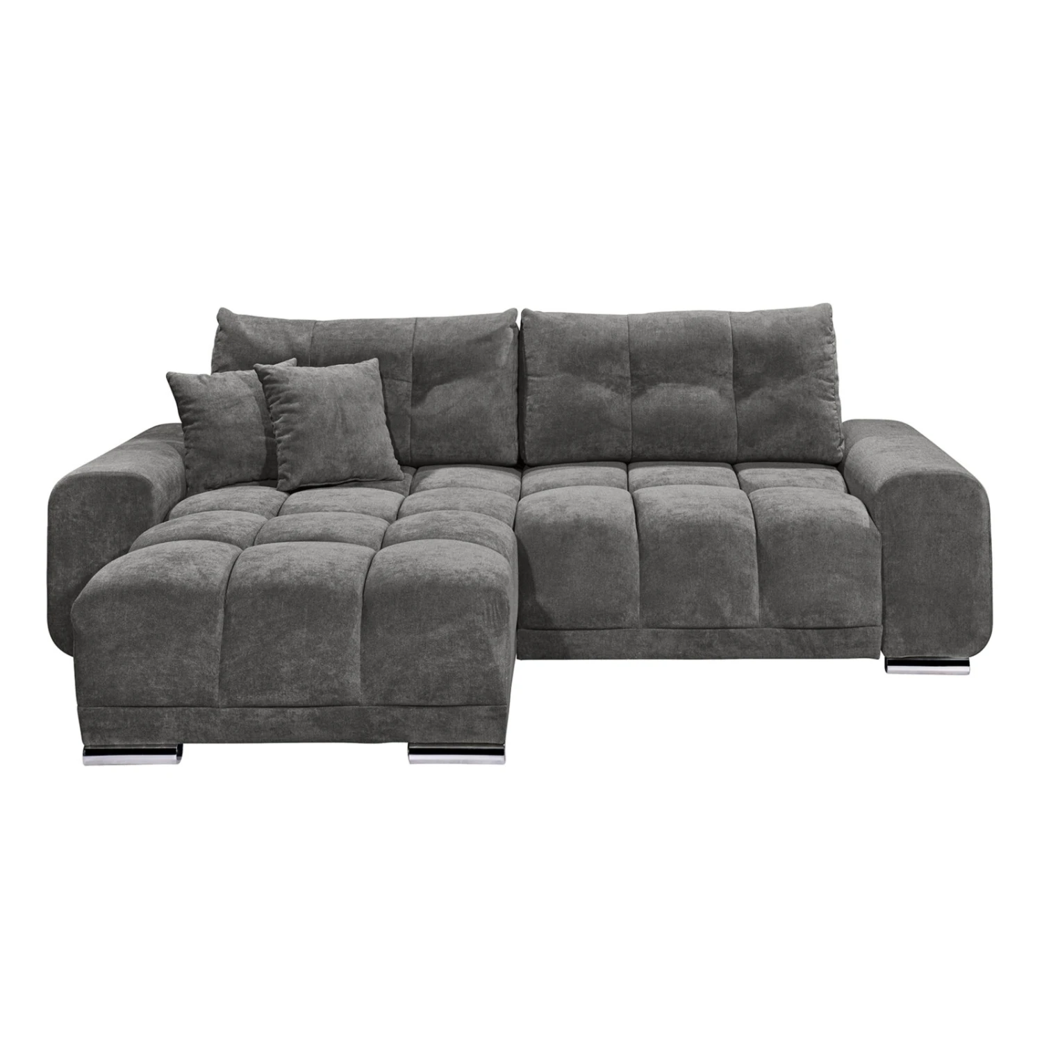 Ecksofa - stone - beidseitig montierbar - Staukasten und Liegefunktion 3 Ecksofa - stone - beidseitig montierbar - Staukasten und Liegefunktion – Bild 3