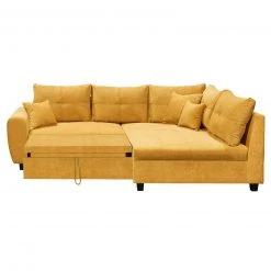 Ecksofa - senf - Liegefunktion - Recamiere rechts 11 Ecksofa - senf - Liegefunktion - Recamiere rechts -Wohnzimmer Verkäufe 1227006601 04 1600Wx1600H