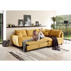 Ecksofa - senf - Liegefunktion - Recamiere rechts 12 Ecksofa - senf - Liegefunktion - Recamiere rechts -Wohnzimmer Verkäufe 1227006601 05 1600Wx1600H