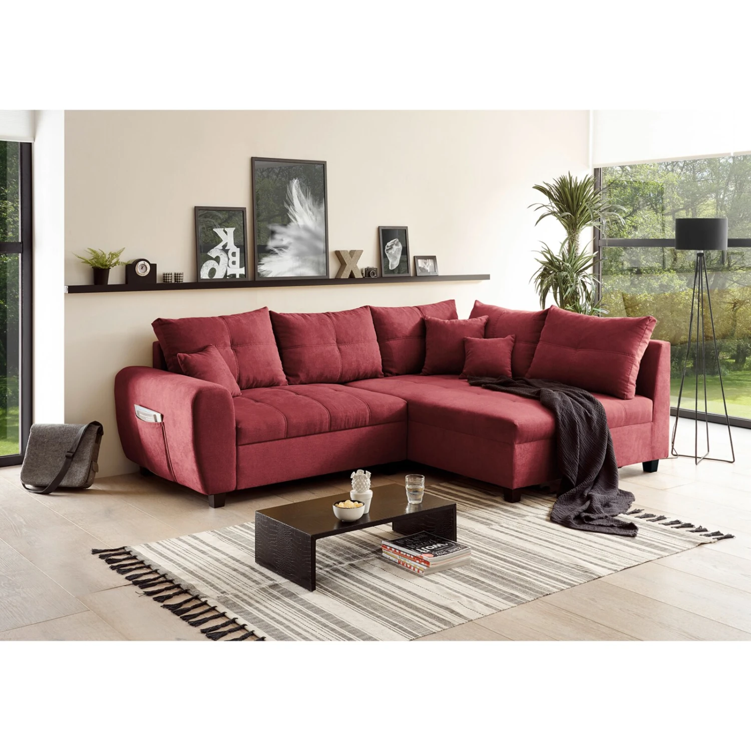 Ecksofa - berry - Liegefunktion - Recamiere rechts 2 Ecksofa - berry - Liegefunktion - Recamiere rechts – Bild 2