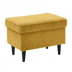 Hocker - safran - Webstoff