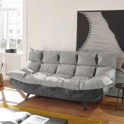 Schlafsofa - anthrazit-silber - 2-fach verstellbar -Wohnzimmer Verkäufe 1227007700 05 1600Wx1600H