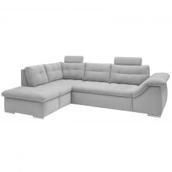 Ecksofa - silver - Ottomane links - mit Funktion -Wohnzimmer Verkäufe 1227007900 09 1600Wx1600H