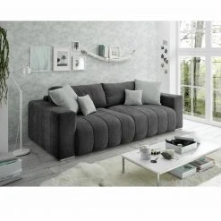 2-Sitzer - graphite - Federkern - mit Funktion -Wohnzimmer Verkäufe 1227008303 04 1600Wx1600H