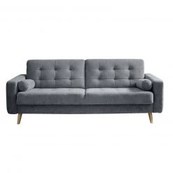 3-Sitzer Funktionssofa - anthrazit - mit Liegefunktion