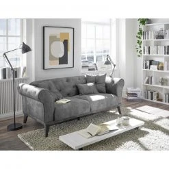 Schlafsofa - grau - inklusive Kissen -Wohnzimmer Verkäufe 1227009003 04 1600Wx1600H