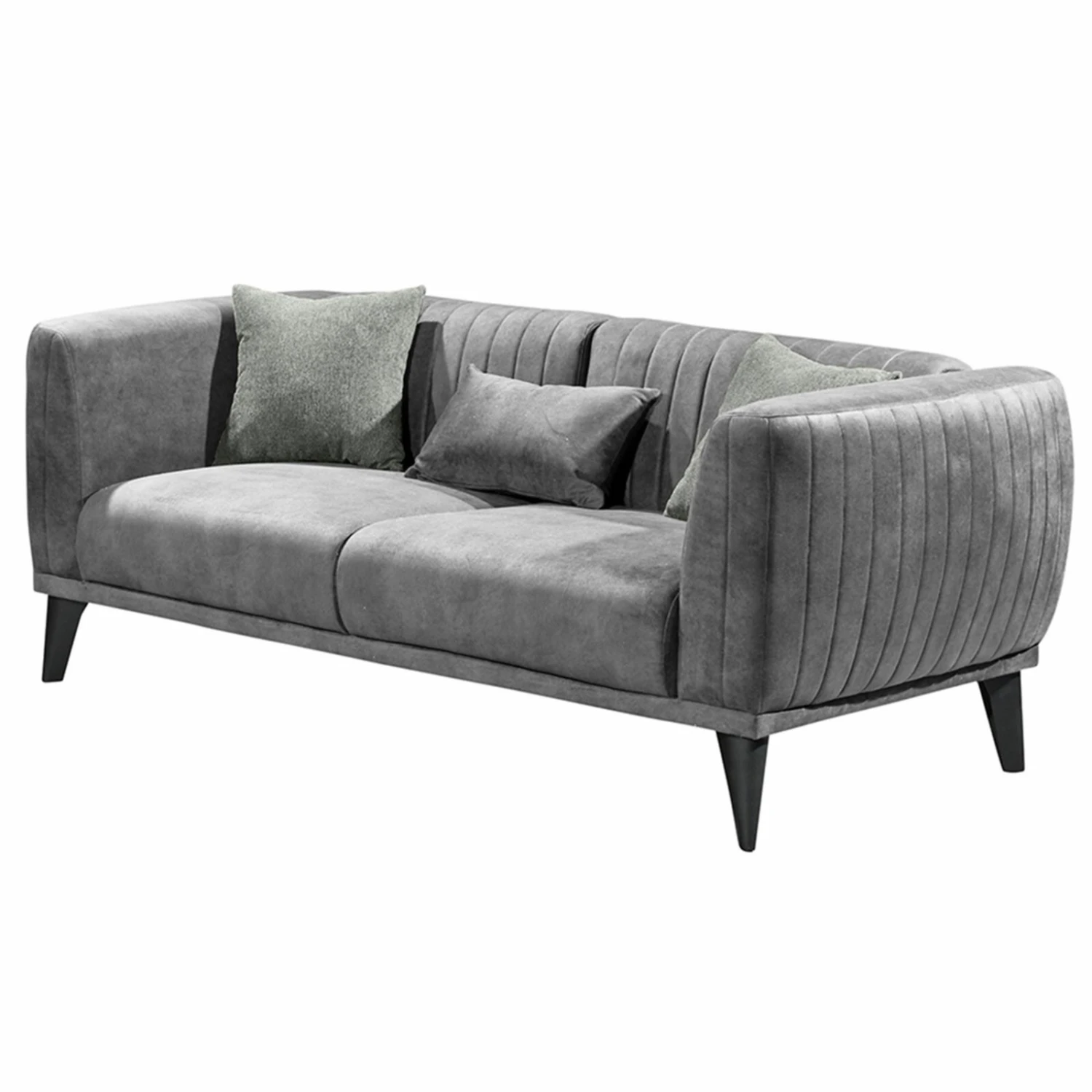 Schlafsofa - grau - 2-fach verstellbar 6 Schlafsofa - grau - 2-fach verstellbar – Bild 6