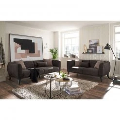 Schlafsofa - espresso - inklusive Zierkissen -Wohnzimmer Verkäufe 1227009201 05 1600Wx1600H