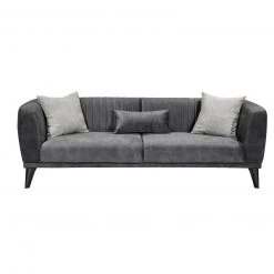 Schlafsofa - anthrazit - inklusive Zierkissen -Wohnzimmer Verkäufe 1227009203 09 1600Wx1600H