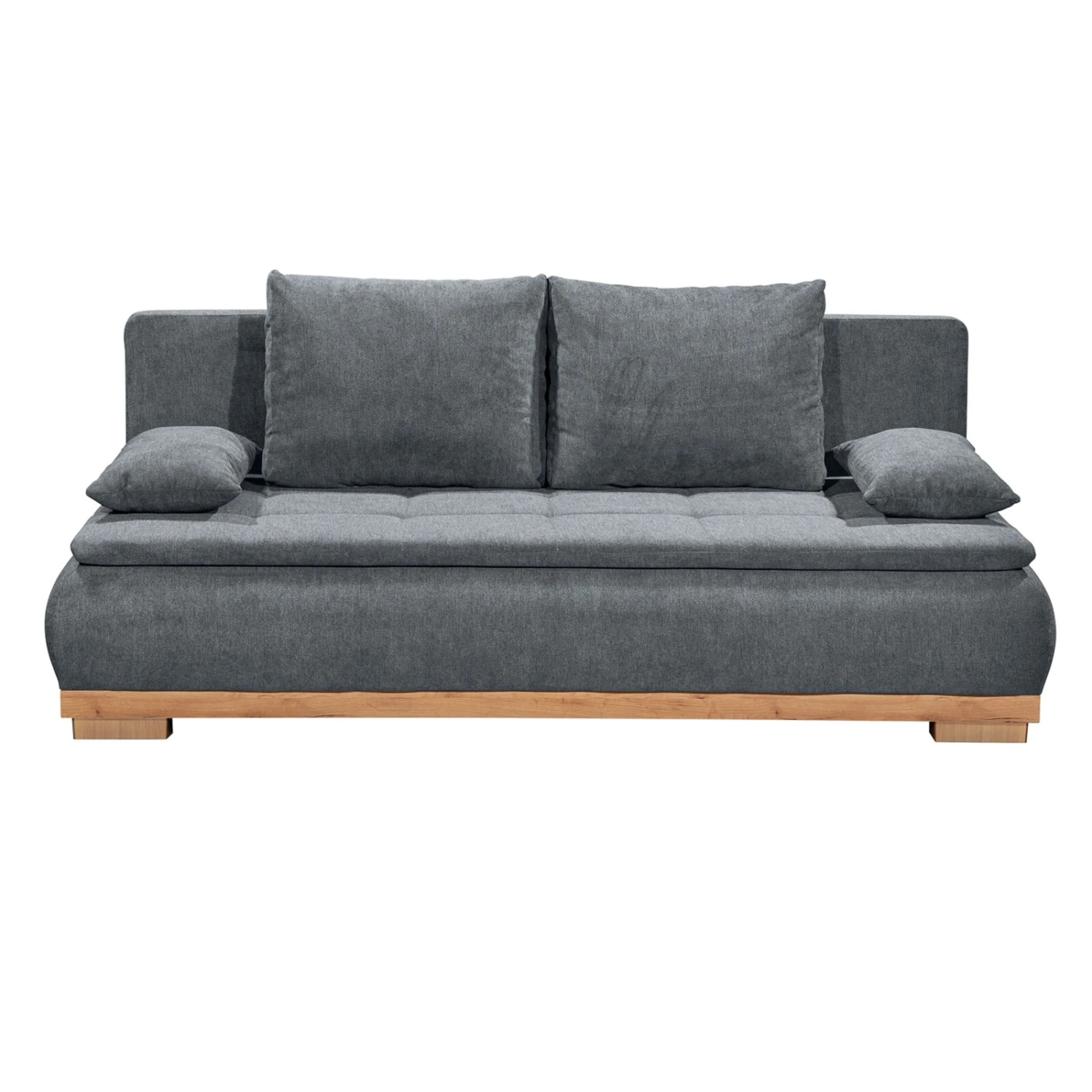 Schlafsofa - anthrazit - mit Funktion 2 Schlafsofa - anthrazit - mit Funktion – Bild 2