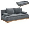 Schlafsofa - anthrazit - mit Funktion