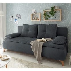 Schlafsofa - anthrazit - mit Funktion -Wohnzimmer Verkäufe 1227009404 06 1600Wx1600H