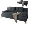 Schlafsofa - anthrazit - mit Funktion