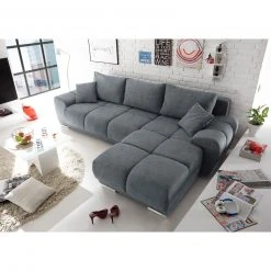 Ecksofa - anthrazit - mit Liegefunktion -Wohnzimmer Verkäufe 1227010301 03 1600Wx1600H