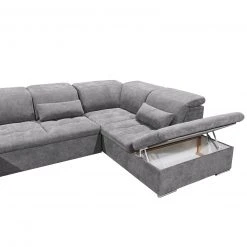 Wohnlandschaft - dunkelgrau - Liegefunktion - Recamiere links -Wohnzimmer Verkäufe 1227010500 04 1600Wx1600H