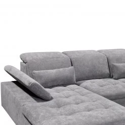 Wohnlandschaft - dunkelgrau - Liegefunktion - Recamiere links -Wohnzimmer Verkäufe 1227010500 08 1600Wx1600H