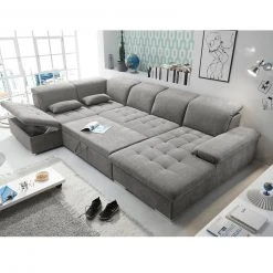 Wohnlandschaft - schlamm - Liegefunktion - Recamiere links -Wohnzimmer Verkäufe 1227010501 03 1600Wx1600H