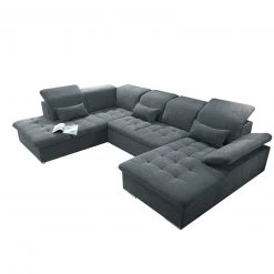 Wohnlandschaft - anthrazit - Liegefunktion - Recamiere links 7 Wohnlandschaft - anthrazit - Liegefunktion - Recamiere links -Wohnzimmer Verkäufe 1227010503 09 1600Wx1600H