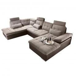 Wohnlandschaft - dark chocolate - Liegefunktion - Recamiere links -Wohnzimmer Verkäufe 1227010700 09 1600Wx1600H