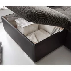 Wohnlandschaft - schwarz - Liegefunktion - Recamiere links -Wohnzimmer Verkäufe 1227010702 04 1600Wx1600H