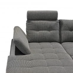 Wohnlandschaft - dunkelgrau - Liegefunktion - Recamiere links -Wohnzimmer Verkäufe 1227010704 06 1600Wx1600H