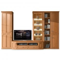 Wohnwand - Kirschbaum - 330 cm