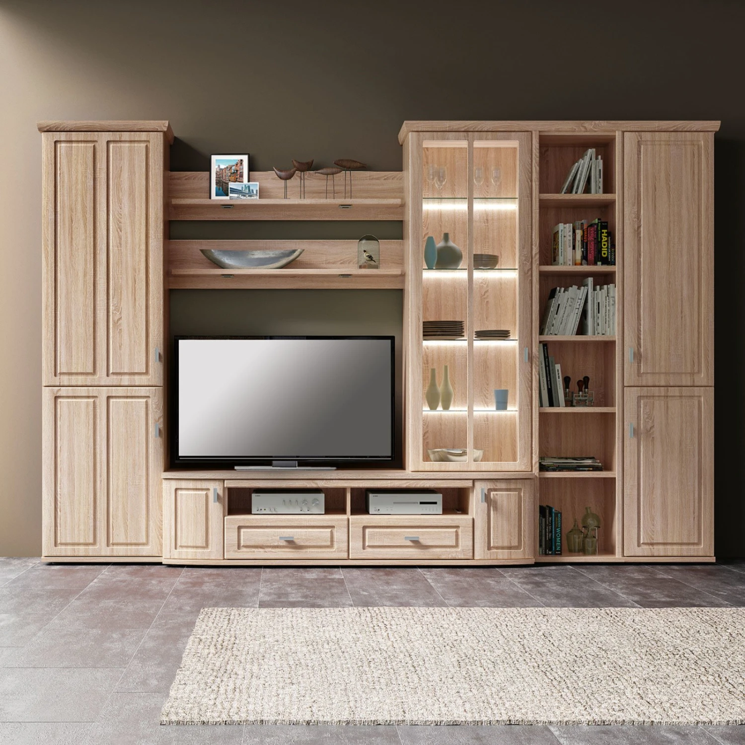 Wandboard - Sonoma Eiche - 120 cm 3 Wandboard - Sonoma Eiche - 120 cm – Bild 3