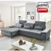 polsterpower Ecksofa - denim - Canapé links