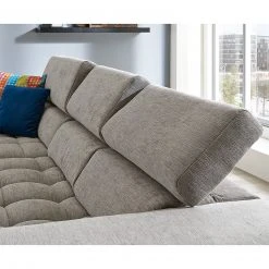 polsterpower Ecksofa - silber - mit Funktionen - Recamiere links -Wohnzimmer Verkäufe 1231013101 07 1600Wx1600H