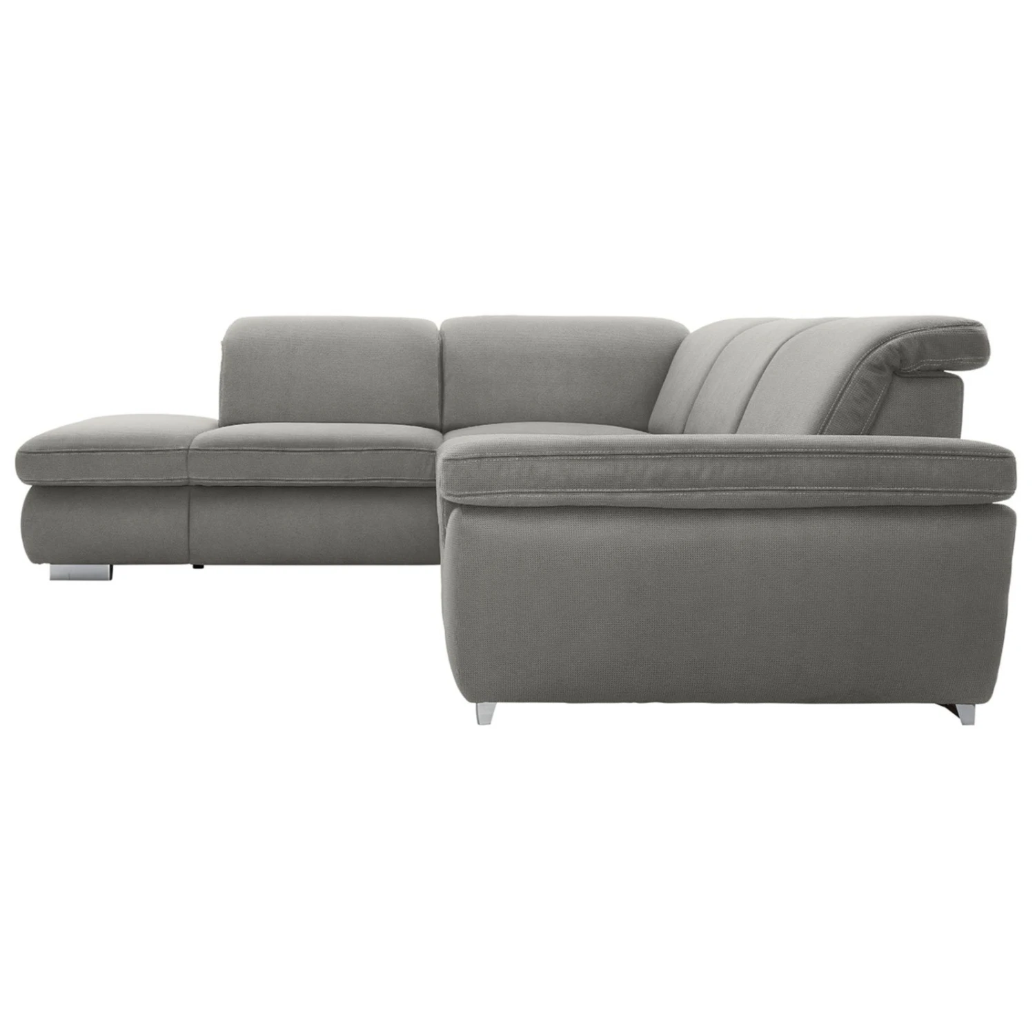 polsterpower Boxspringsofa - Belle silver - Basismodell - Ottomane links 6 polsterpower Boxspringsofa - Belle silver - Basismodell - Ottomane links – Bild 6