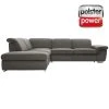 polsterpower Boxspringsofa - Belle grey - Basismodell - Ottomane links