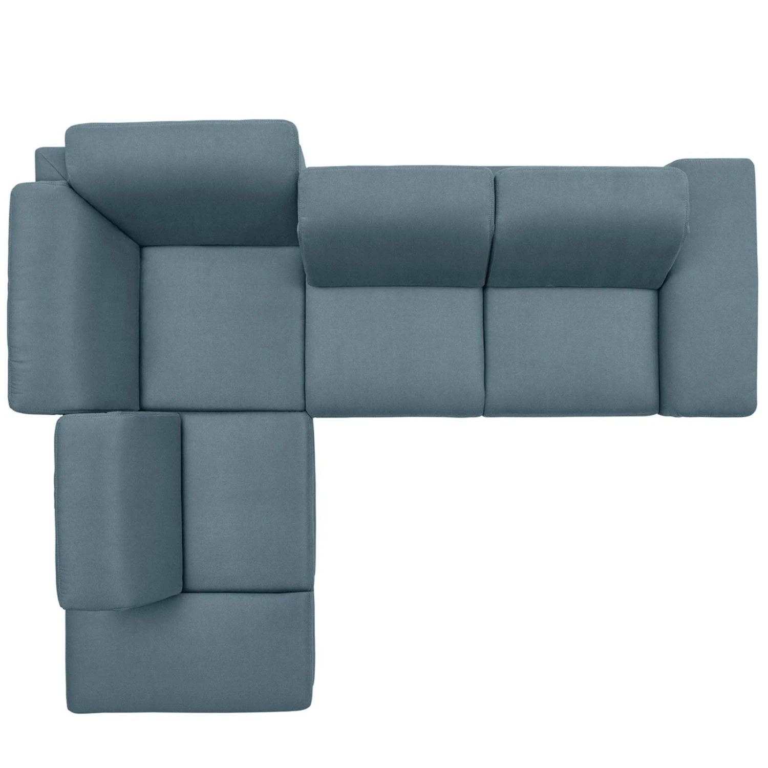 polsterpower Boxspringsofa - Belle ice - Basismodell - Ottomane links 3 polsterpower Boxspringsofa - Belle ice - Basismodell - Ottomane links – Bild 3