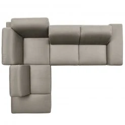 polsterpower Boxspringsofa - Holiday alu - Basismodell - Ottomane links -Wohnzimmer Verkäufe 1231100577 03 1600Wx1600H