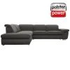 polsterpower Boxspringsofa - Holiday steel - Basismodell - Ottomane links