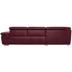 polsterpower Boxspringsofa - Saddle bordeaux - Basismodell - Ottomane links -Wohnzimmer Verkäufe 1231100777 04 1600Wx1600H