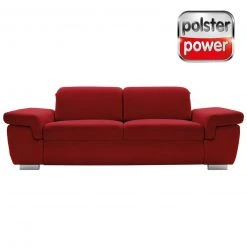 polsterpower 3-Sitzer Boxspringsofa - Miro bordeaux - Basismodell