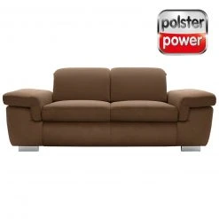polsterpower 2,5-Sitzer Boxspringsofa - Holiday mandel - Basismodell