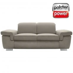 polsterpower 2,5-Sitzer Boxspringsofa - Holiday alu - Basismodell