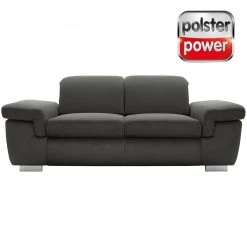 polsterpower 2,5-Sitzer Boxspringsofa - Holiday steel - Basismodell
