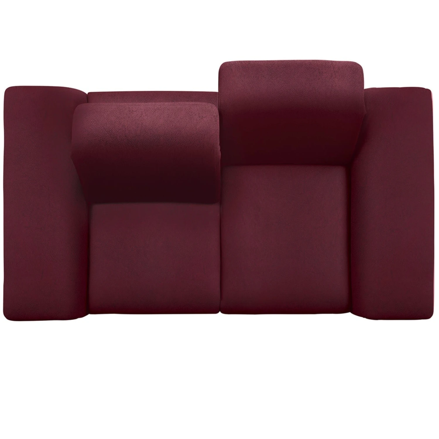 polsterpower 2,5-Sitzer Boxspringsofa - Saddle bordeaux - Basismodell 3 polsterpower 2,5-Sitzer Boxspringsofa - Saddle bordeaux - Basismodell – Bild 3