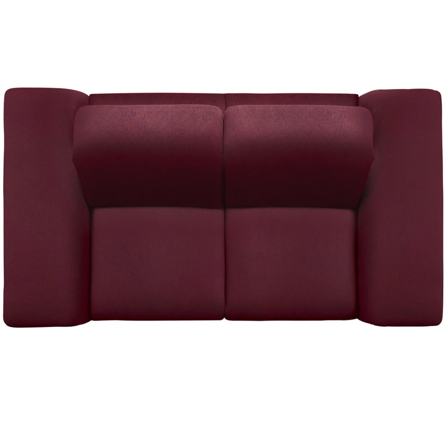 polsterpower 2,5-Sitzer Boxspringsofa - Saddle bordeaux - Basismodell 4 polsterpower 2,5-Sitzer Boxspringsofa - Saddle bordeaux - Basismodell – Bild 4
