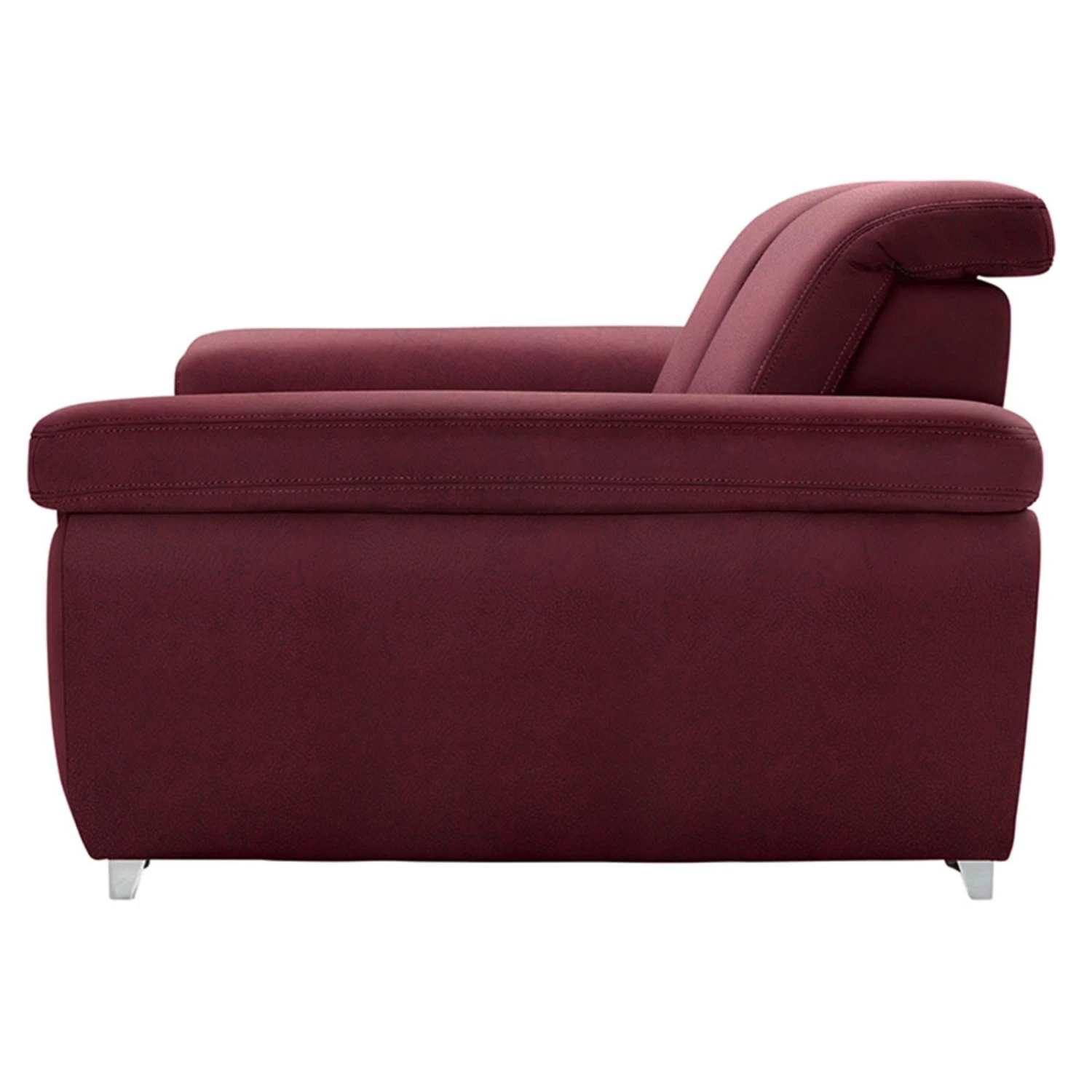 polsterpower 2,5-Sitzer Boxspringsofa - Saddle bordeaux - Basismodell 6 polsterpower 2,5-Sitzer Boxspringsofa - Saddle bordeaux - Basismodell – Bild 6