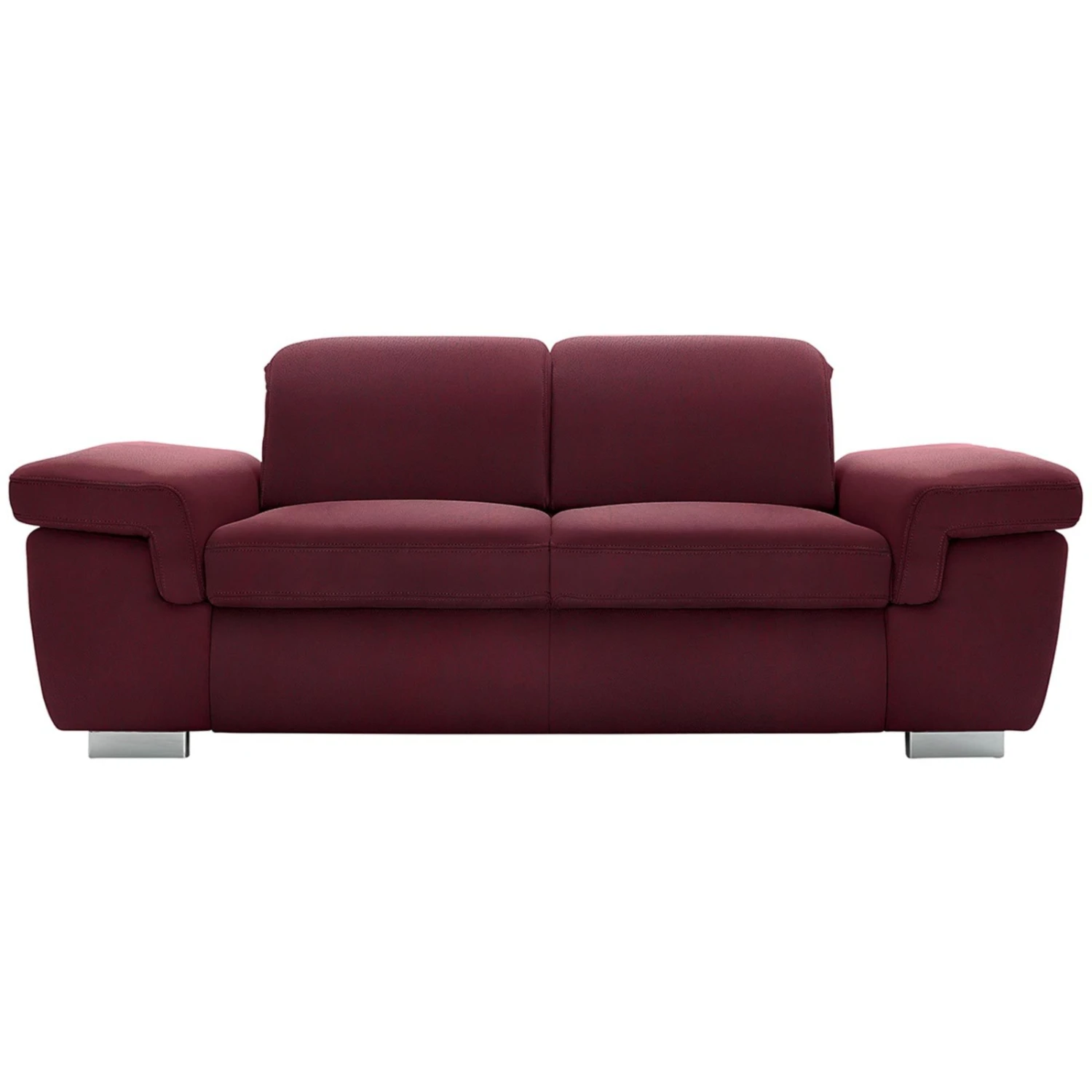 polsterpower 2,5-Sitzer Boxspringsofa - Saddle bordeaux - Basismodell 8 polsterpower 2,5-Sitzer Boxspringsofa - Saddle bordeaux - Basismodell – Bild 8
