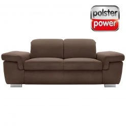 polsterpower 2,5-Sitzer Boxspringsofa - Saddle braun - Basismodell