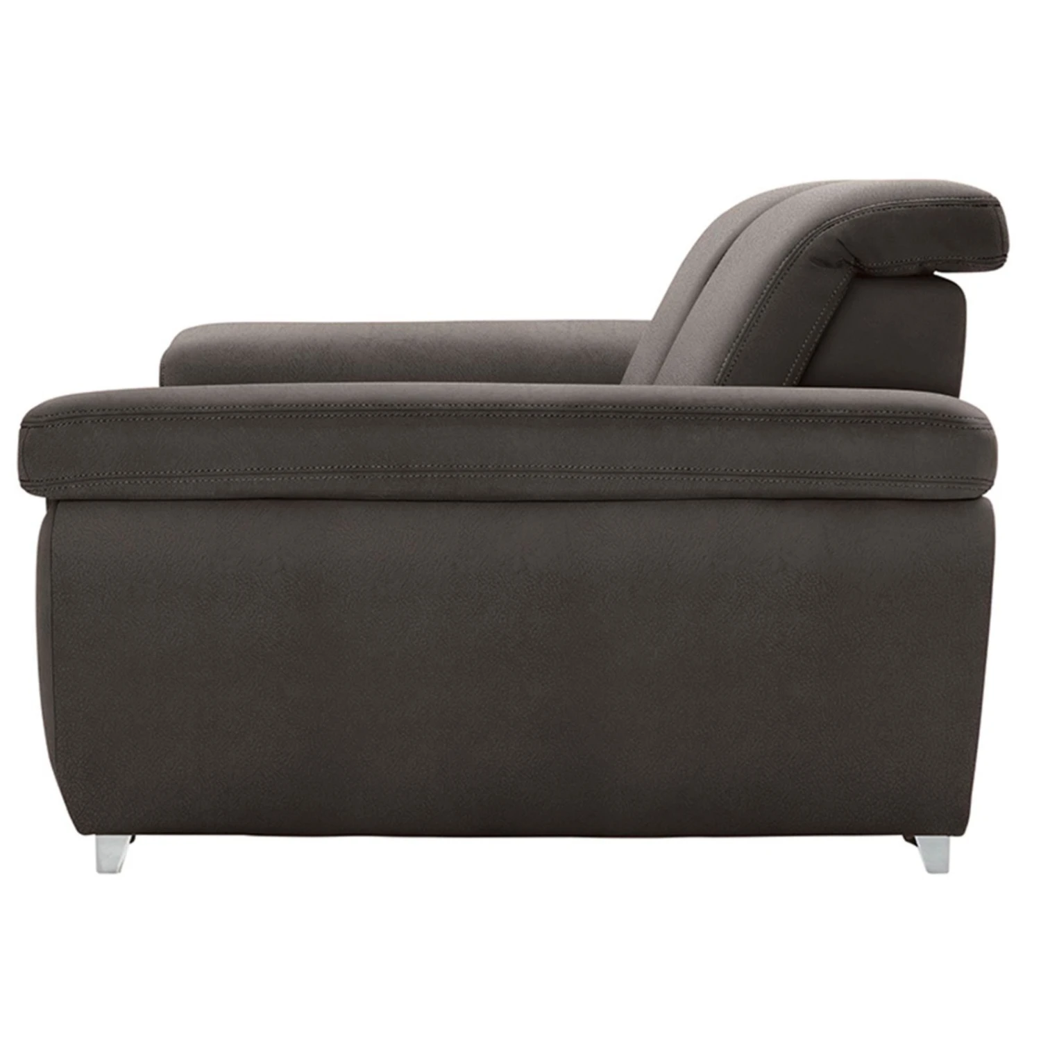 polsterpower 2,5-Sitzer Boxspringsofa - Saddle anthrazit - Basismodell 6 polsterpower 2,5-Sitzer Boxspringsofa - Saddle anthrazit - Basismodell – Bild 6