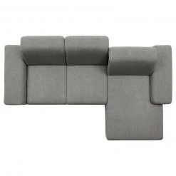 polsterpower Boxspringsofa - Belle silver - Basismodell - Recamiere rechts -Wohnzimmer Verkäufe 1231107278 03 1600Wx1600H