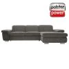 polsterpower Boxspringsofa - Belle grey - Basismodell - Recamiere rechts