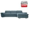 polsterpower Boxspringsofa - Belle ice - Basismodell - Recamiere rechts